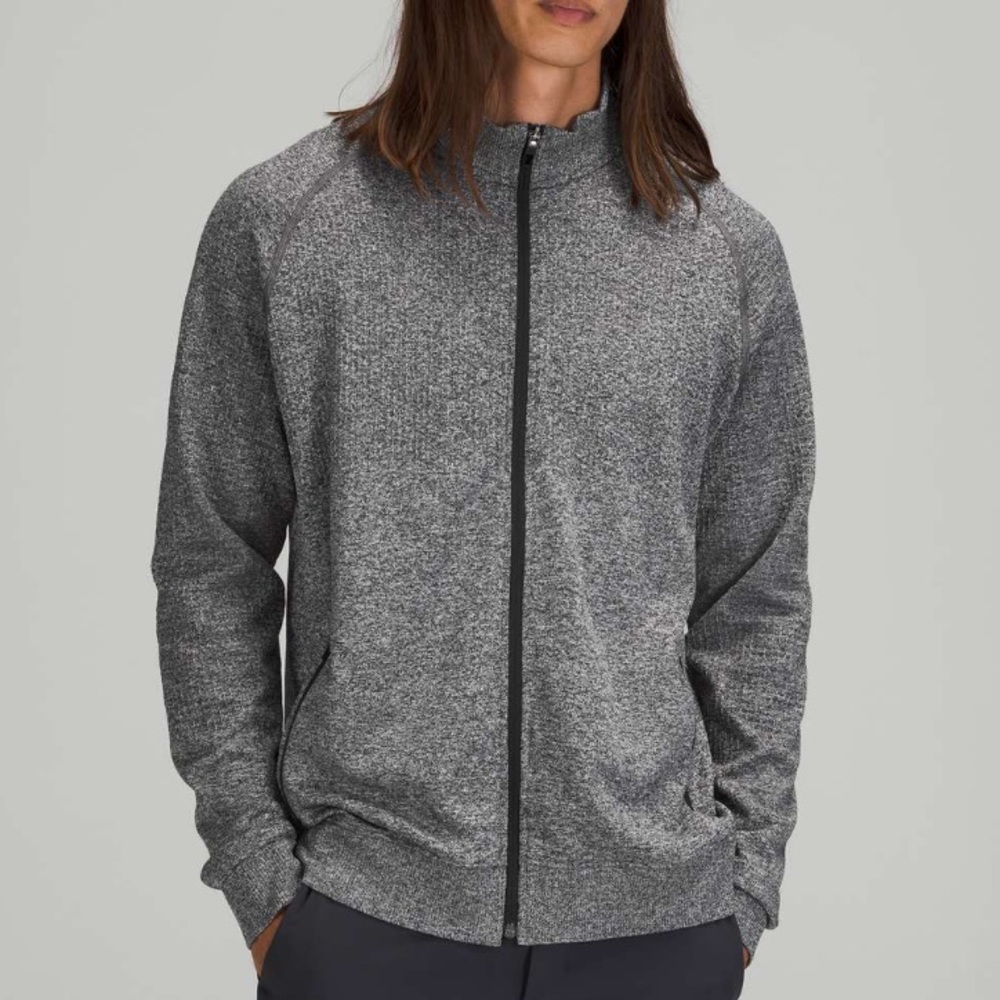 Lululemon Engineered Warmth Jacket Merino Wool
Black and White Size Small